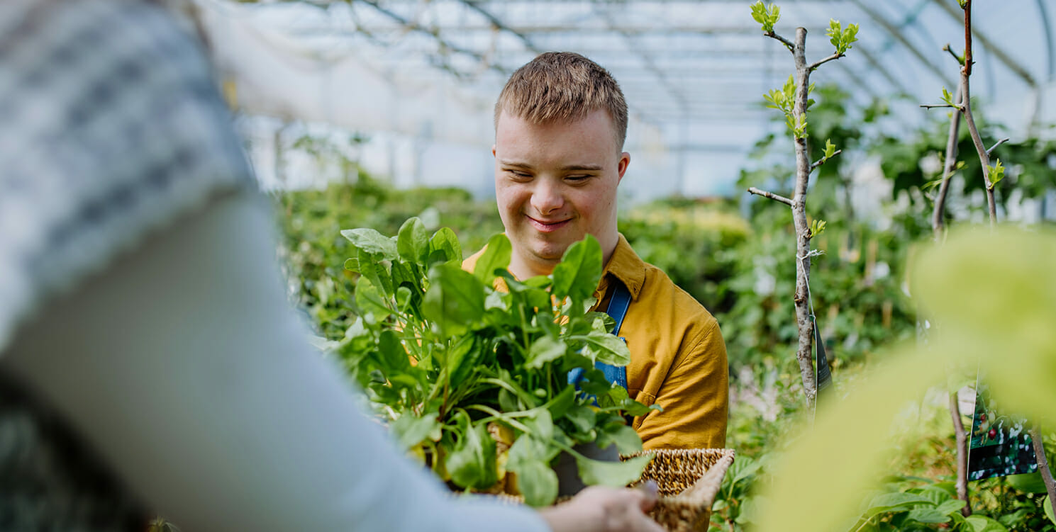 Happy NDIS Participant TAS