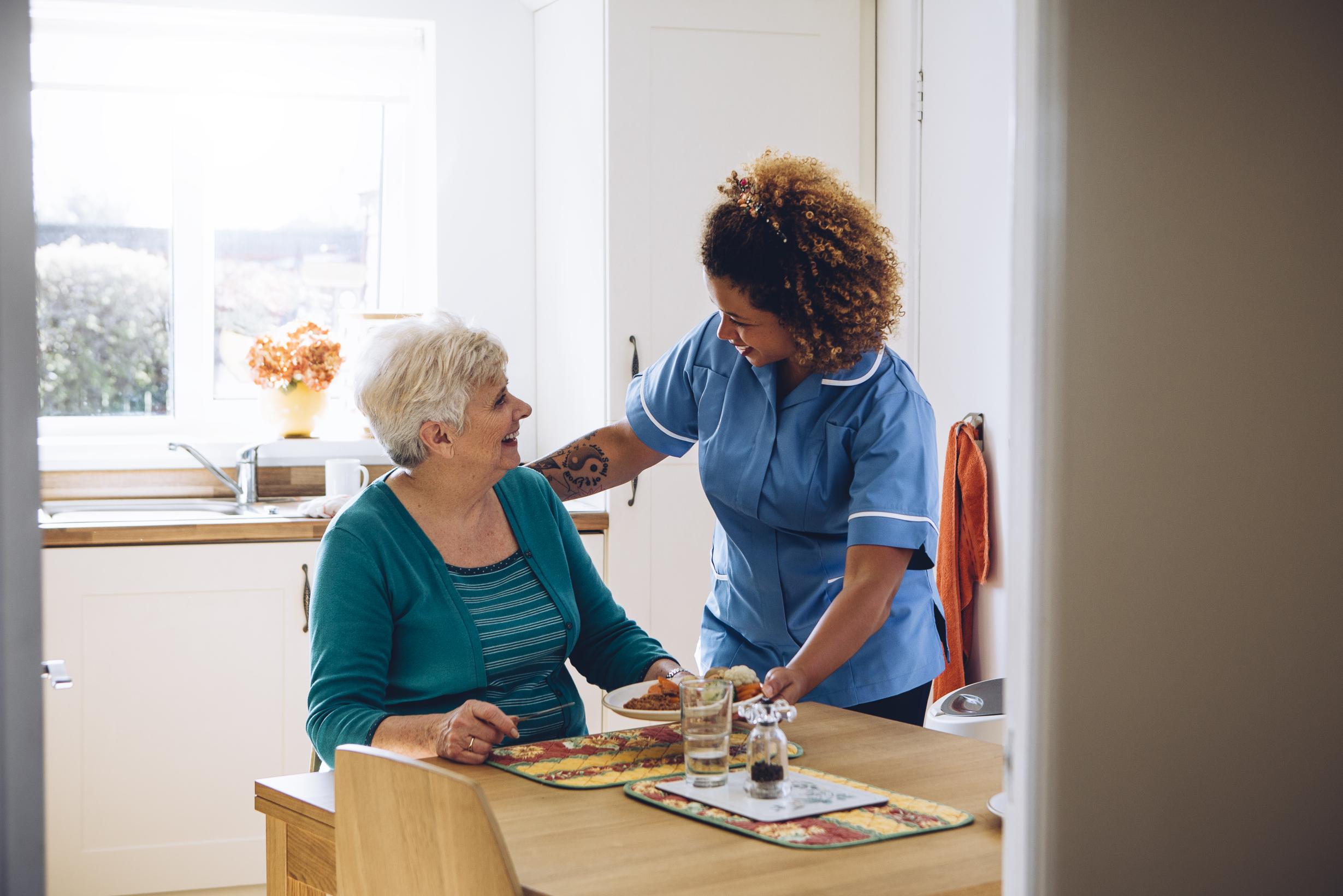 Assistance with daily personal activities